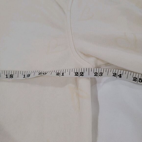 Jane And Delancey Womens Sweater Size Large Ivory Hearts - Picture 4 of 8